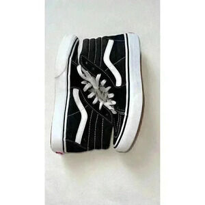 Vans High Top Original Black And White Lace Up